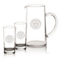 Aristocrat Water Pitcher & 2 Hiball Glasses